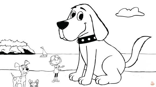 Clifford Coloring Pages