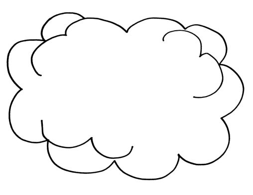 Cloud Coloring Pages Printable and Free Coloring Pages of Clouds