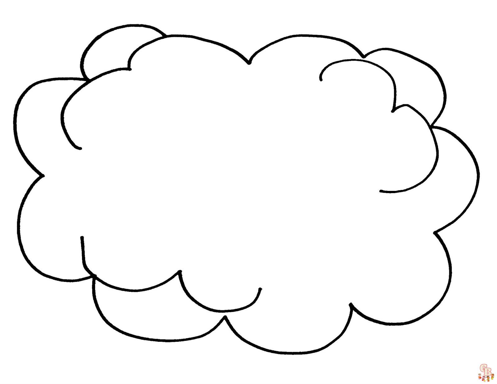 Cloud Coloring Pages05