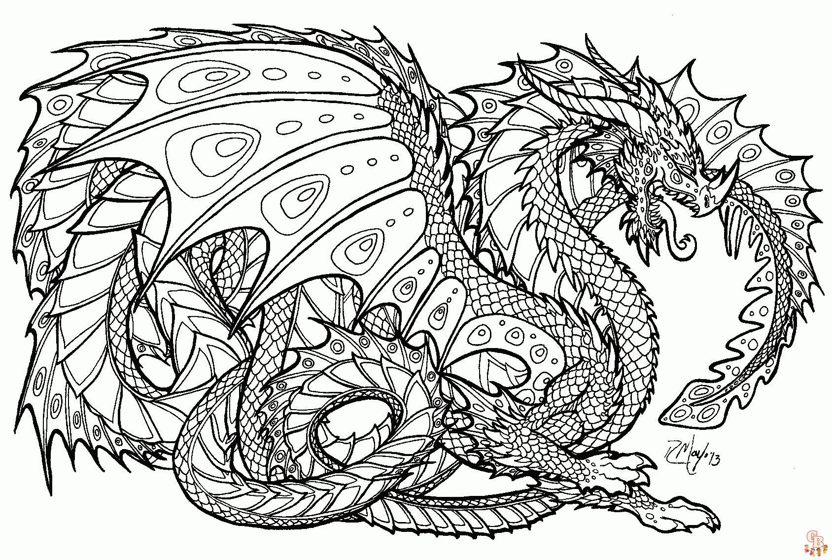 Complex Coloring Pages 1