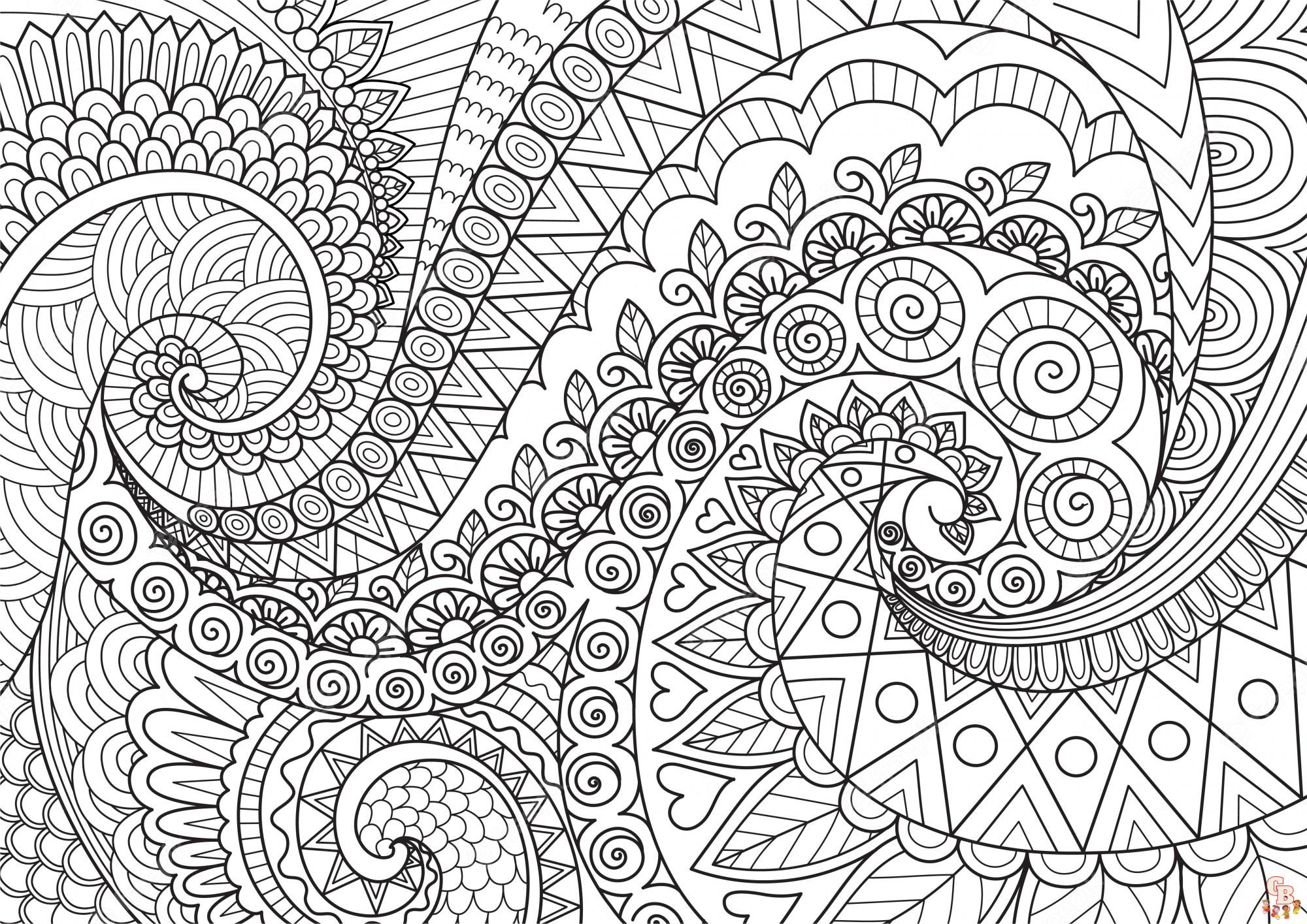 Complex Coloring Pages 7