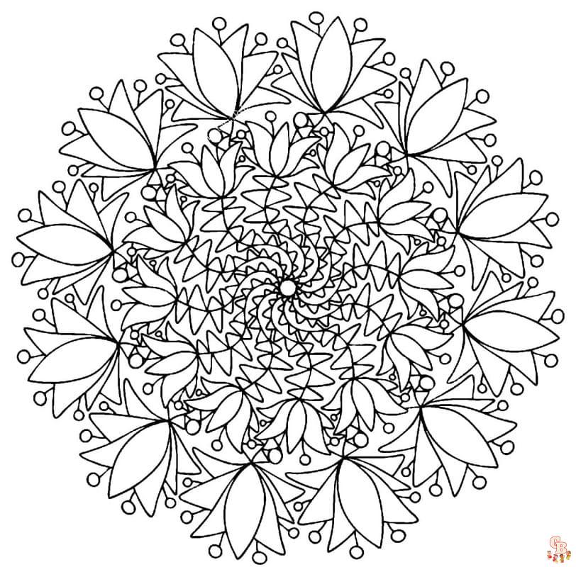Complex Coloring Pages 9