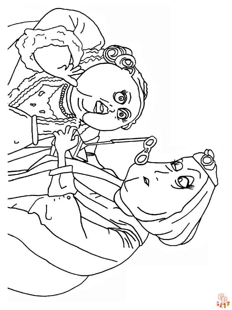 Coraline Coloring Pages 13