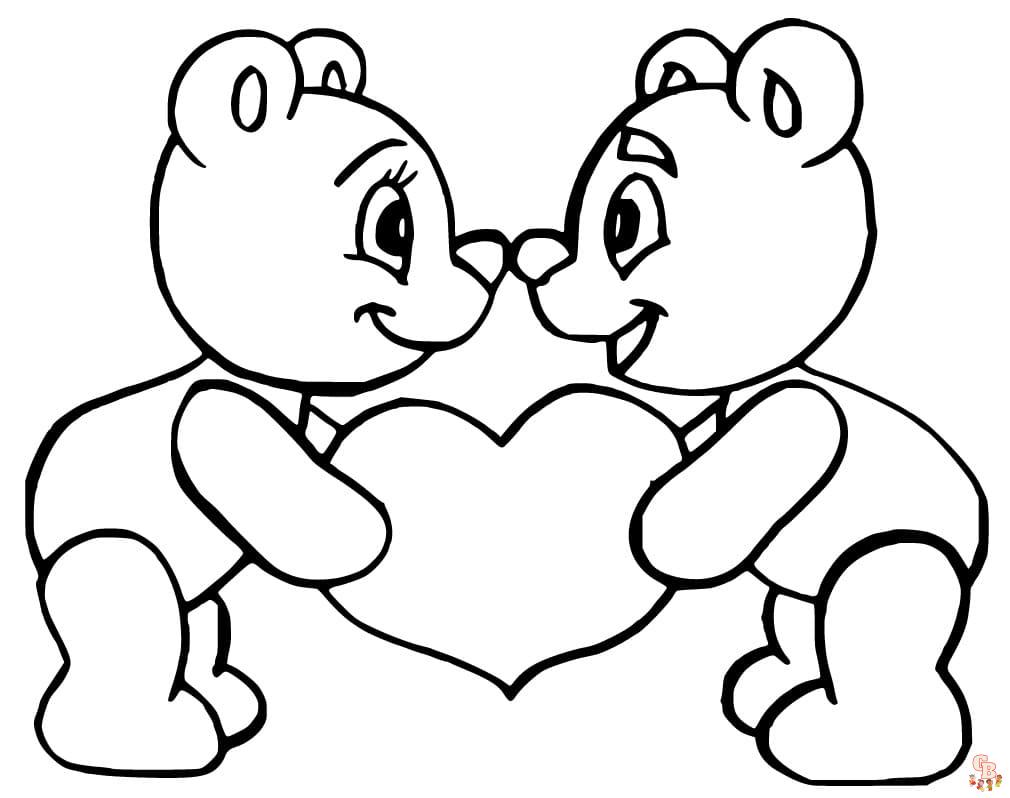 Couple Coloring Pages