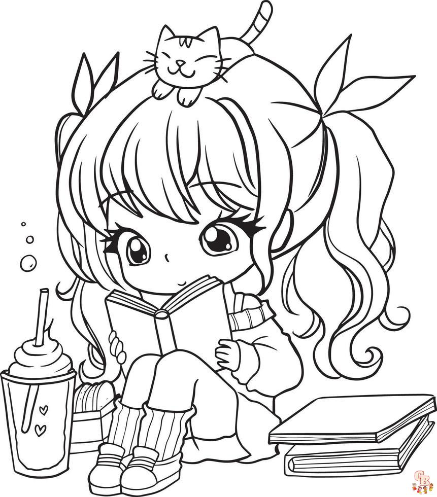 Anime Coloring Pages For Kids  Adults  World of Printables