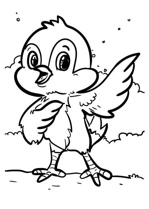 10 Cute Bird Coloring Pages for Animal Lovers