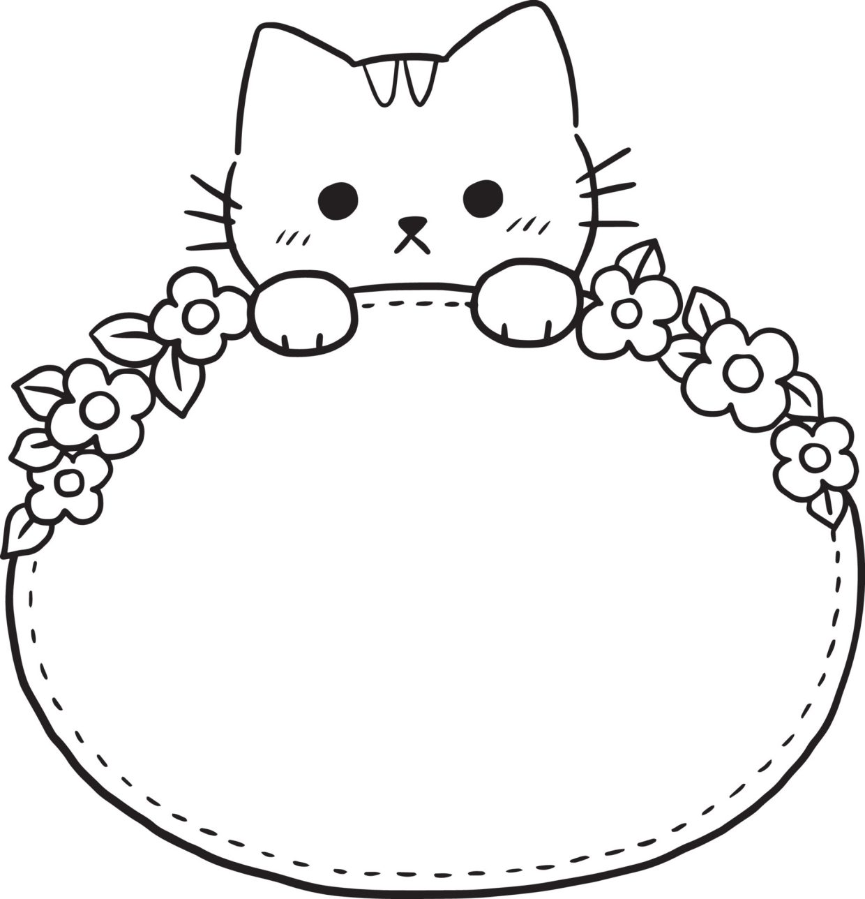 Cute Doodle Coloring Pages 6