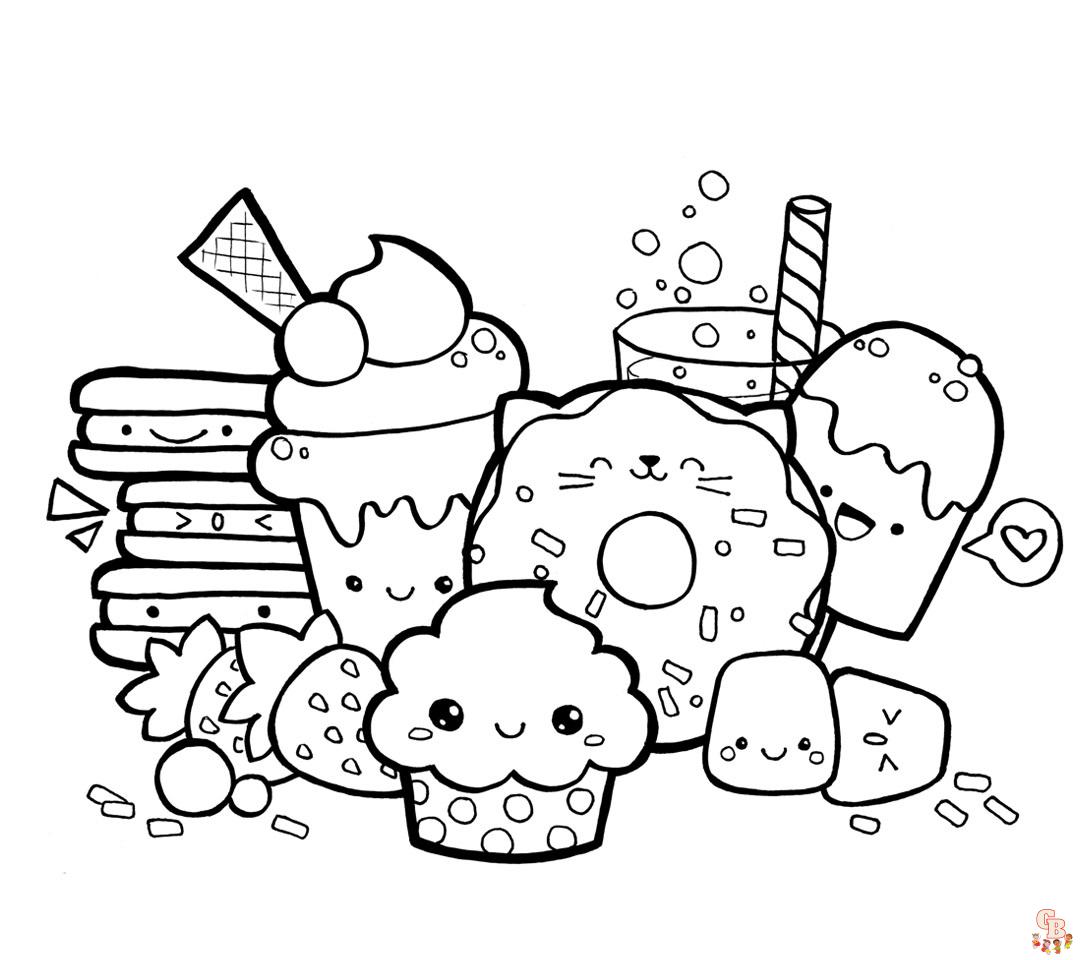 Cute Doodle Coloring Pages 9