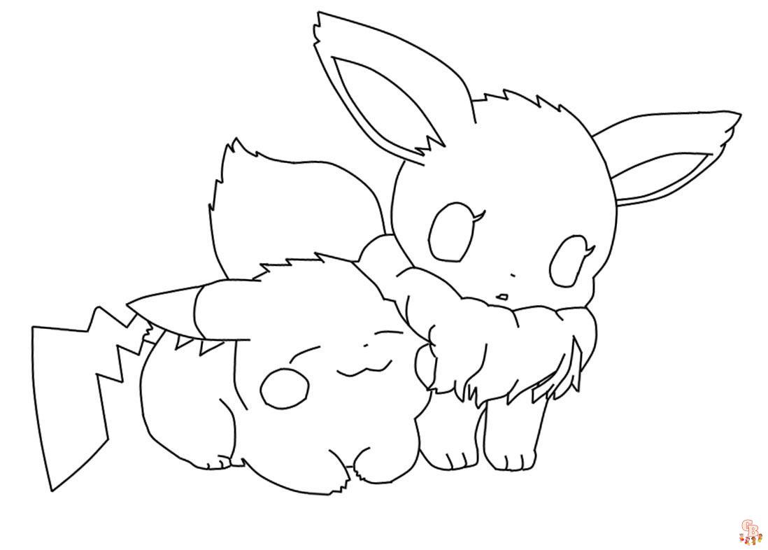 Cute Pokemon coloring pages 11 1