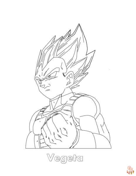 DBZ Coloring Pages 3