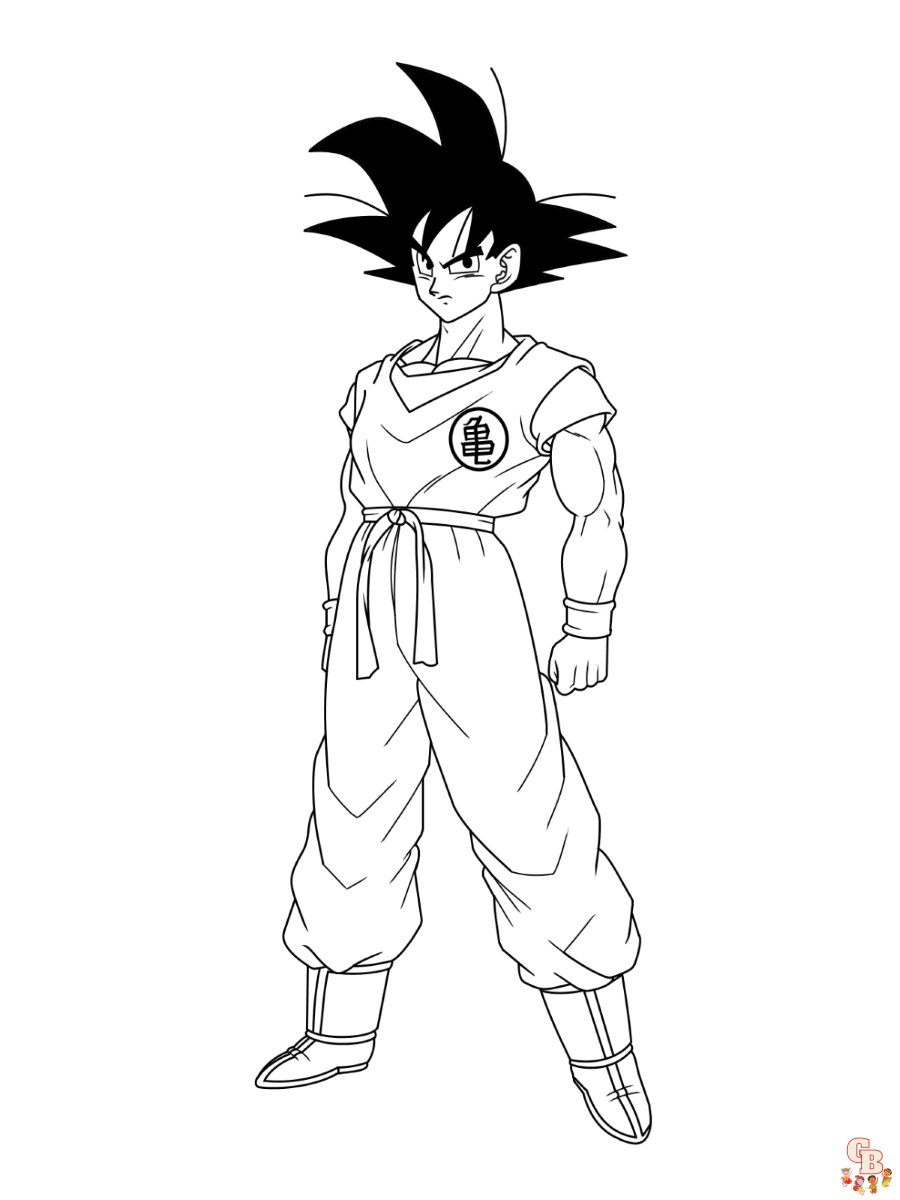 DBZ Coloring Pages 3
