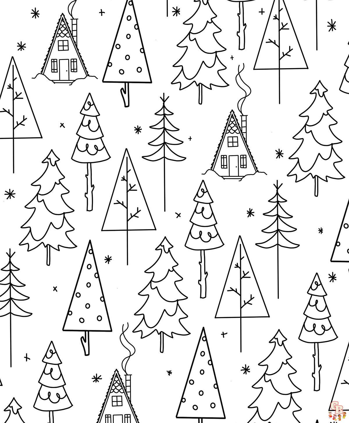December Coloring Pages 3