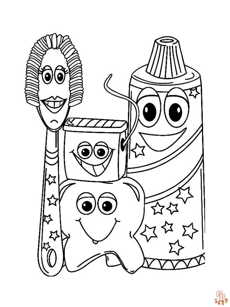 Dentist Coloring Pages 14