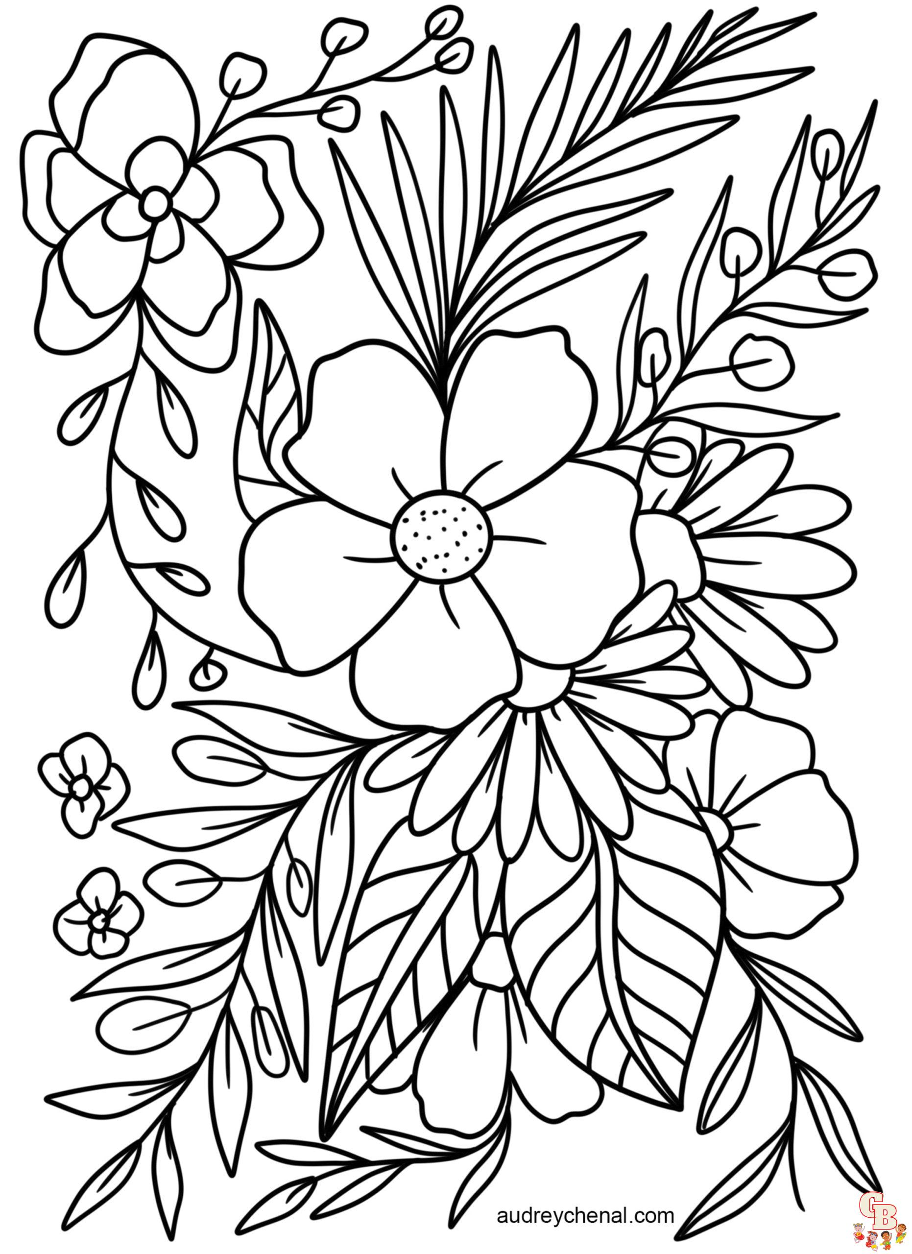 Digital Coloring Pages 4