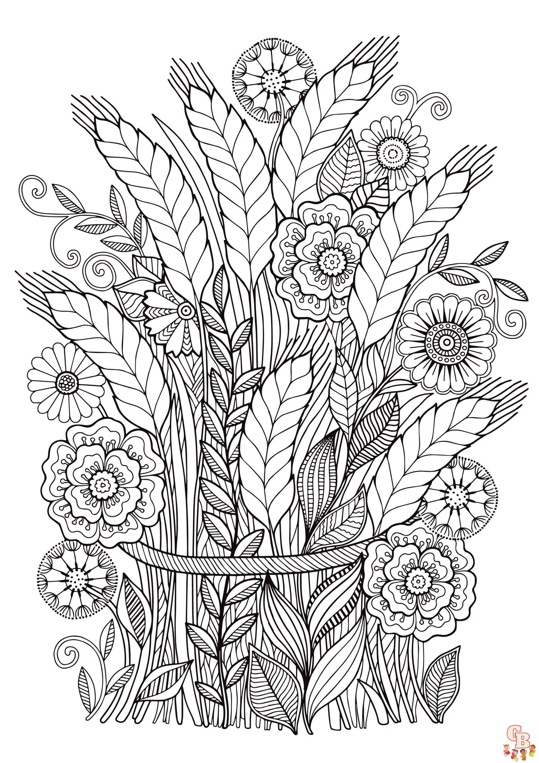 Digital Coloring Pages 6