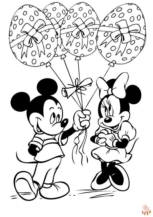 disney easter coloring pages to print