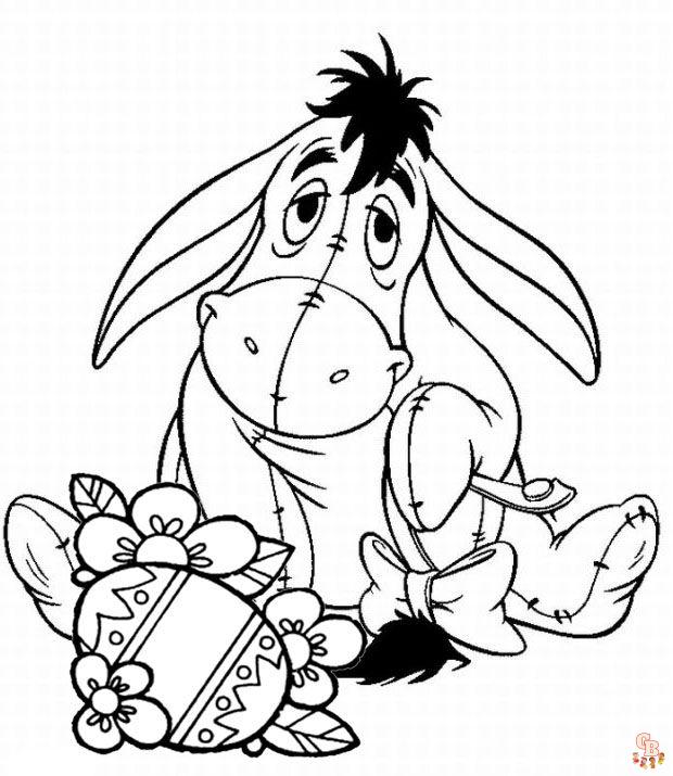 Disney Easter Coloring Pages