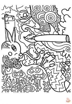 Disney Stoner Coloring Page 1 1