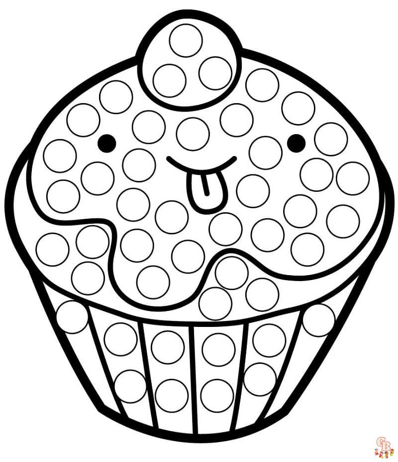 Dot Coloring Pages
