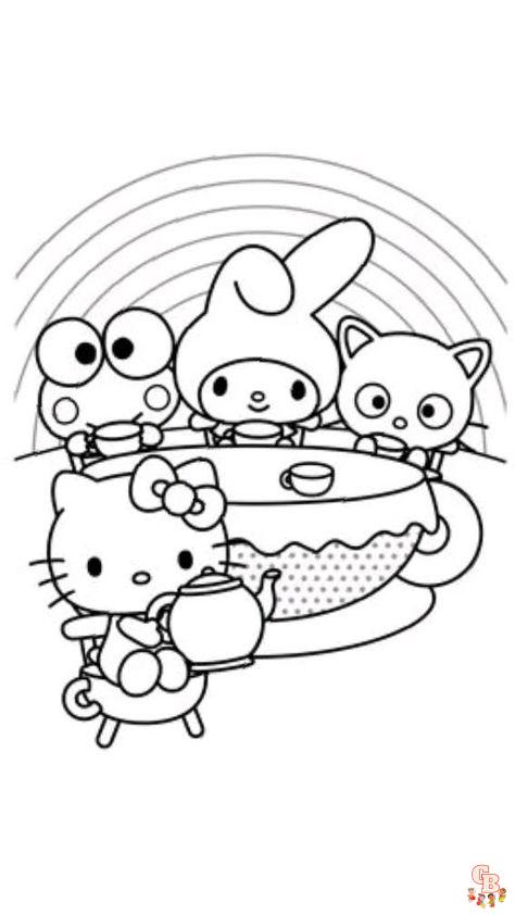 Draw So Cute Coloring Pages 3