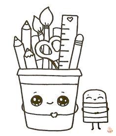Draw So Cute Coloring Pages 7