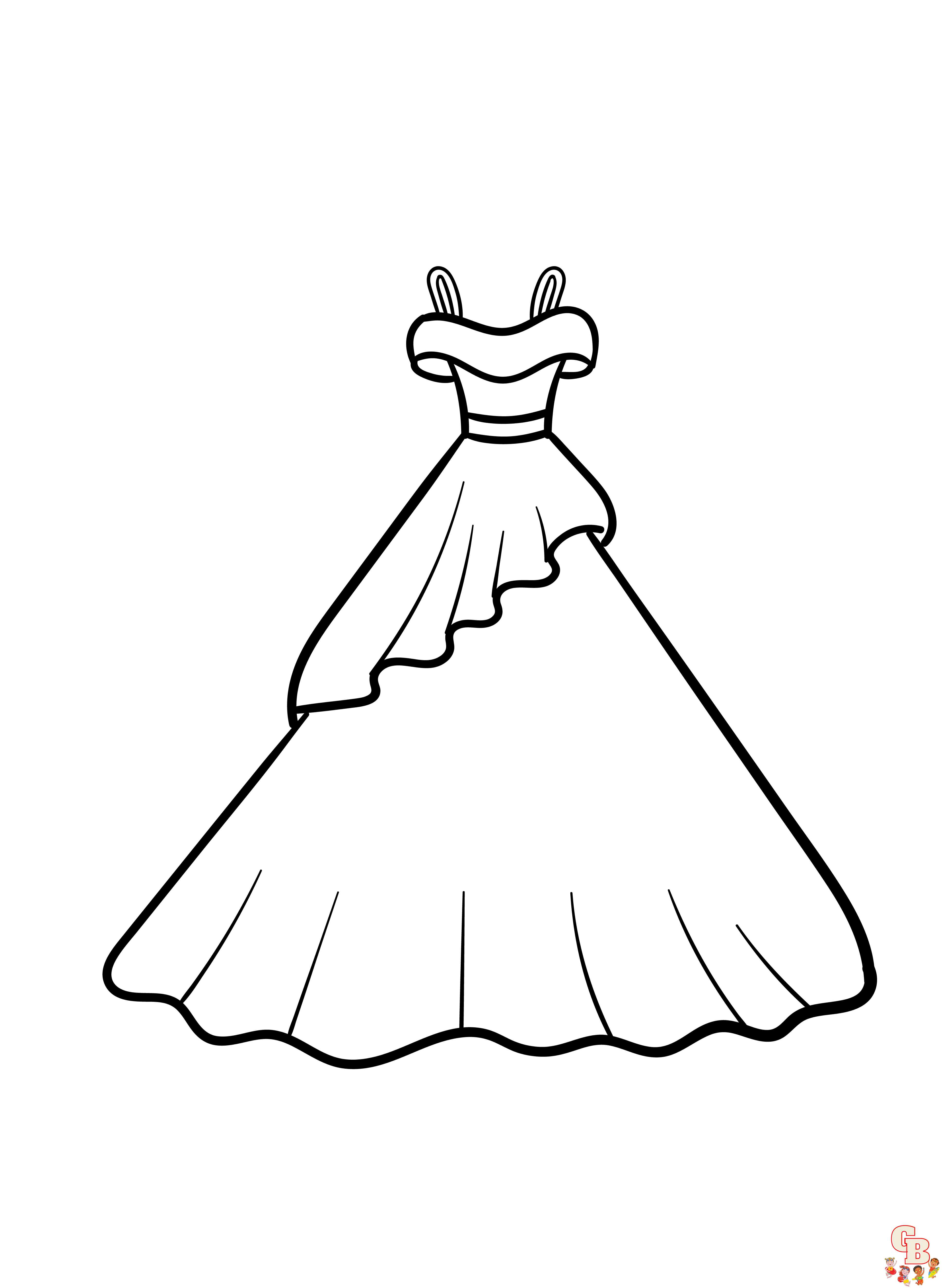Get This Wedding Dress Coloring Pages - 8sn3 !