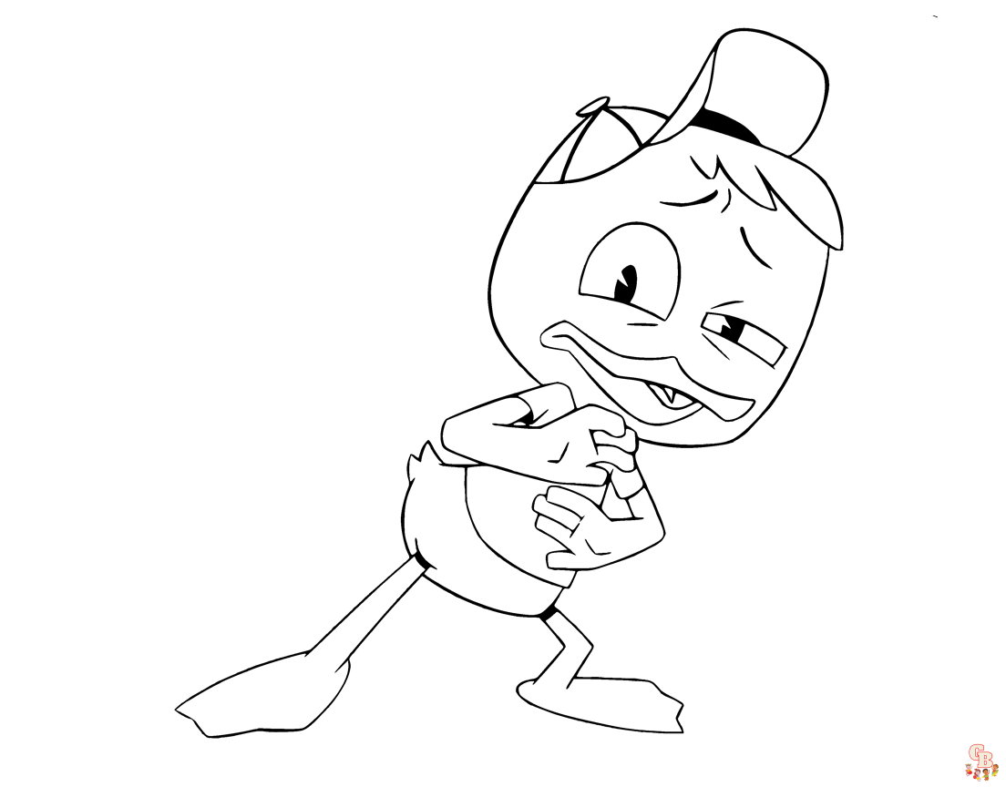 DuckTales Coloring Pages 1