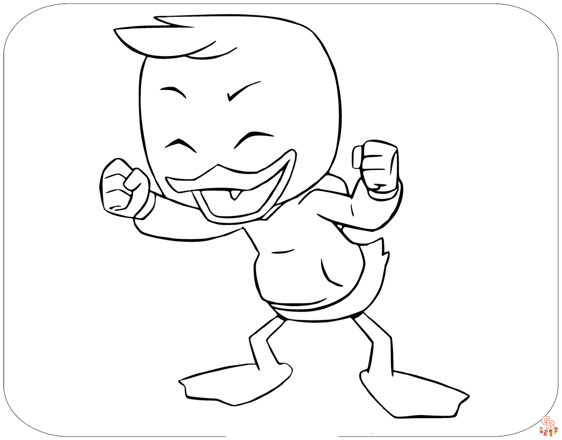 DuckTales Coloring Pages 3