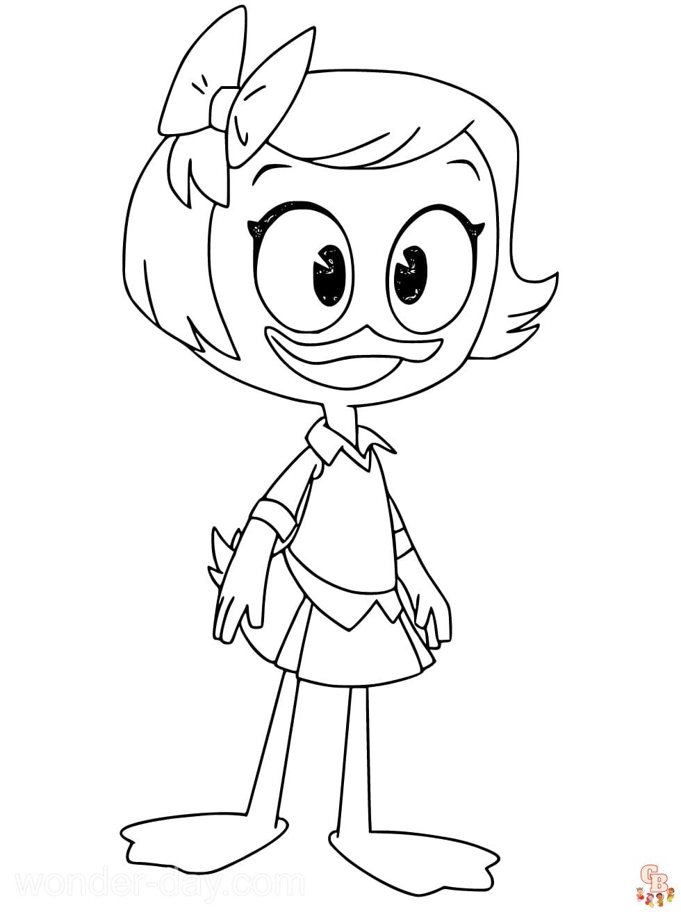 DuckTales Coloring Pages 4