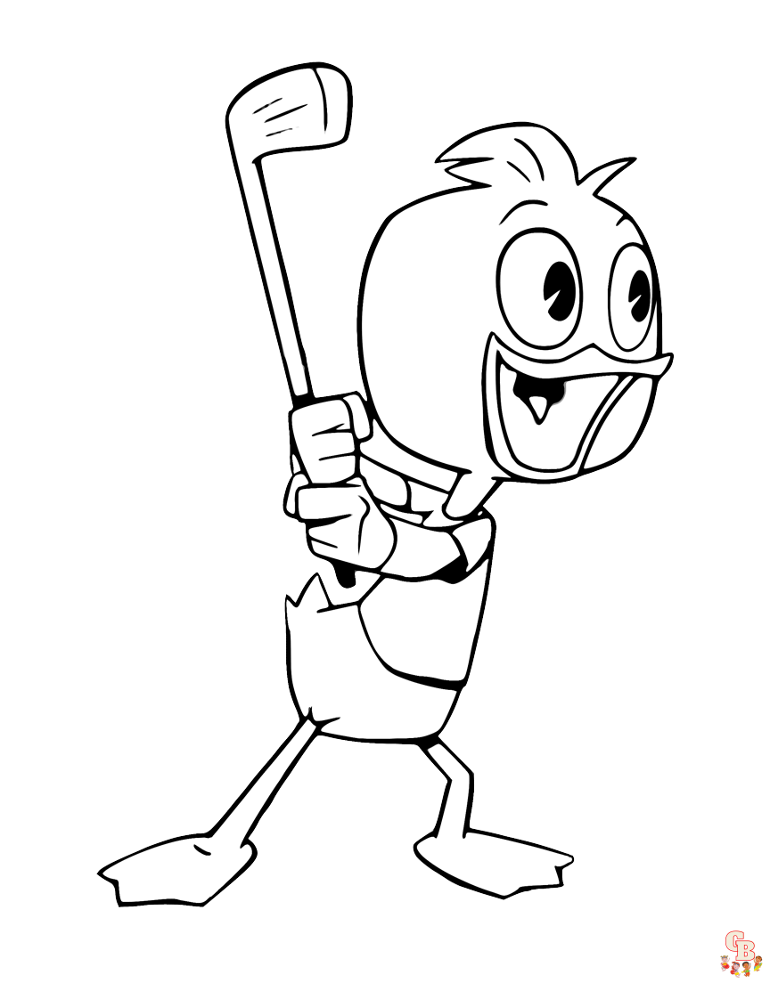 DuckTales Coloring Pages 6