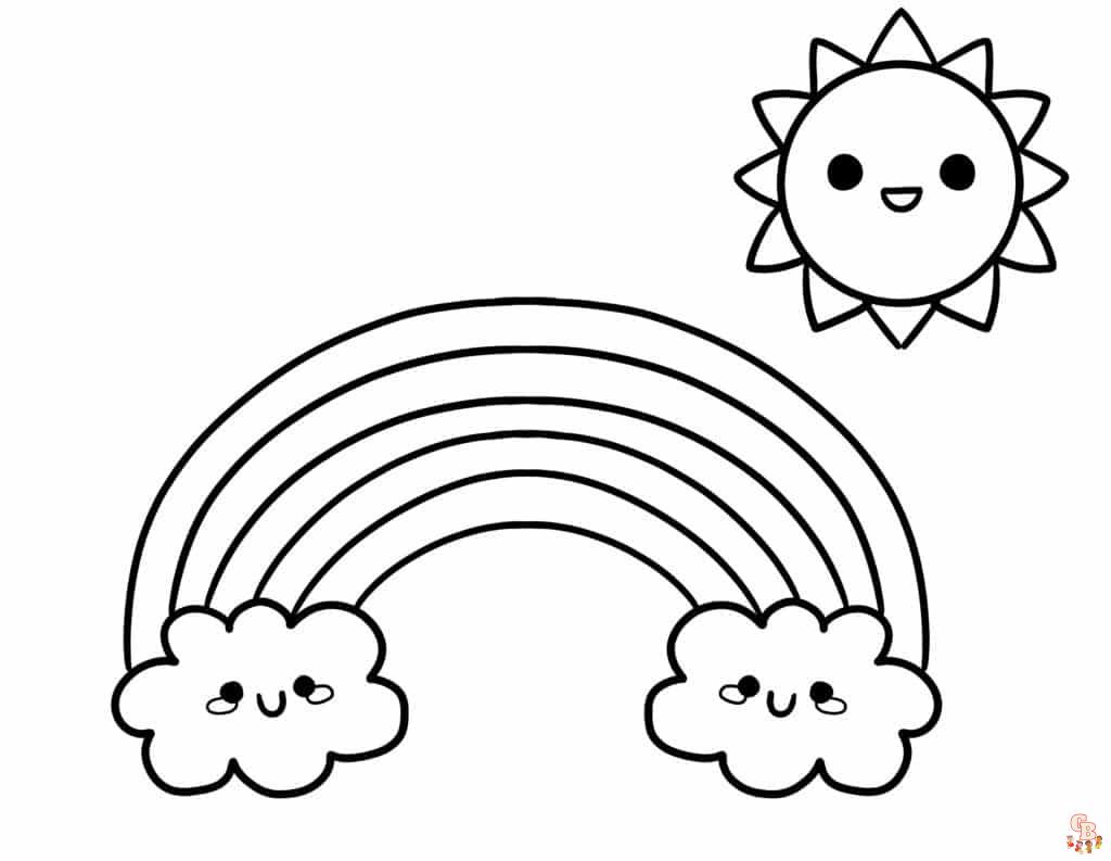 Easy cute coloring pages 24