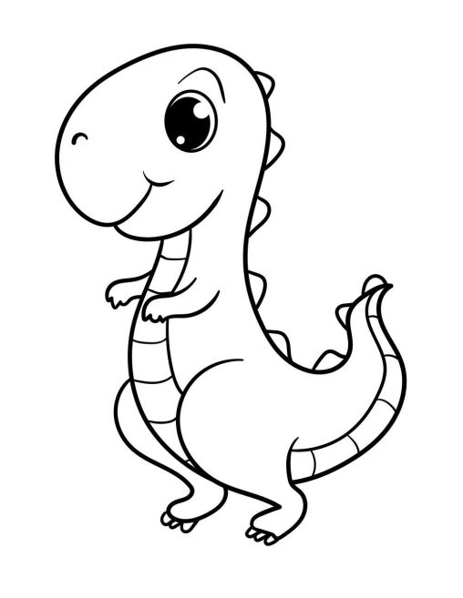 Free and Printable Easy Cute Coloring Pages for Kids