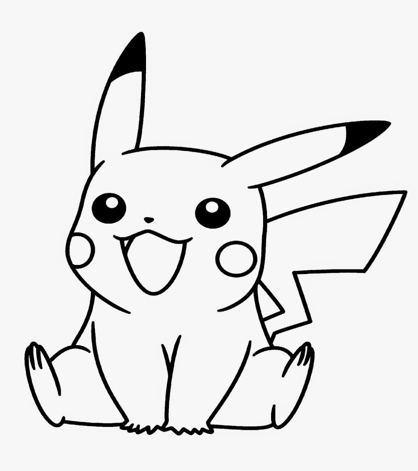 Free and Printable Easy Cute Coloring Pages for Kids