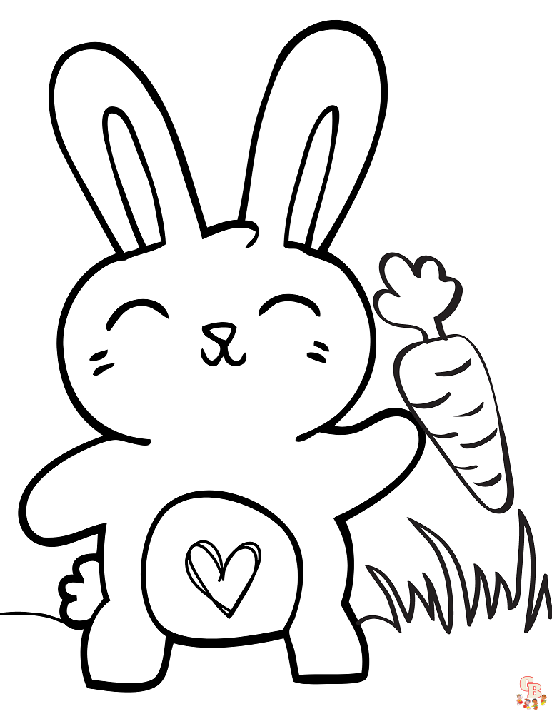 Easy Cute Coloring Pages