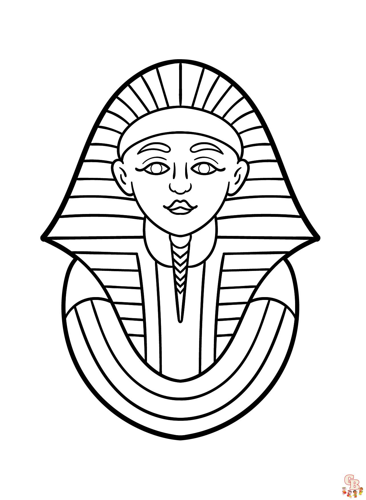 Egyptian Coloring Pages 5