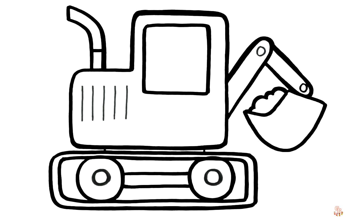 Раскраска из Мультфильма - Робокар Поли: такси, пожарная машина, экскаватор - video Dailymotion