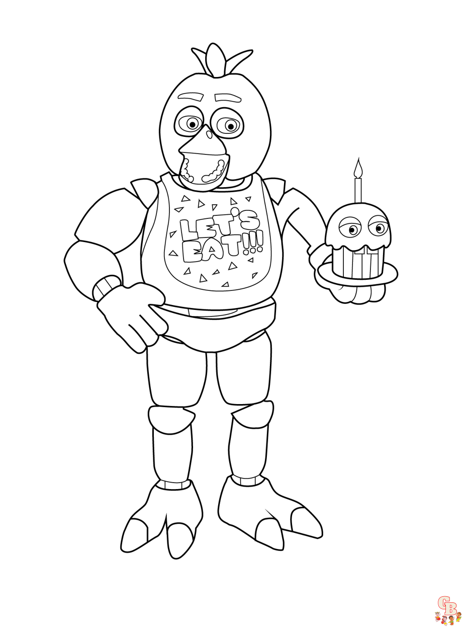 Five Nights at Freddy's Coloring Pages