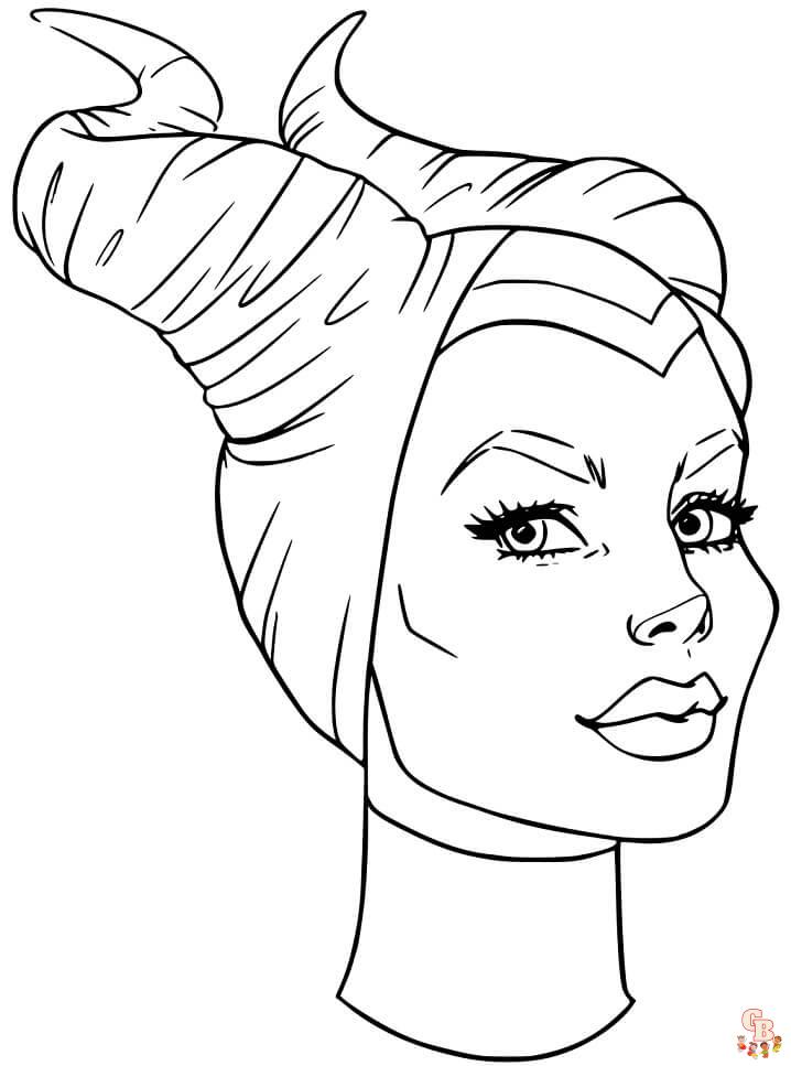 Face Coloring Pages 6