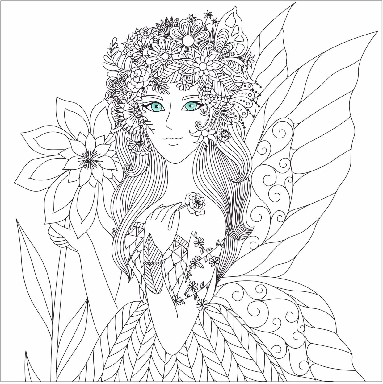 Fun and Free Fairy Tale Coloring Pages for Kids - GBcoloring