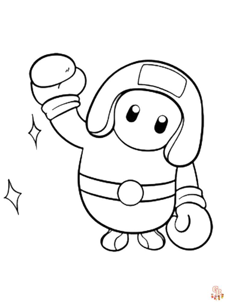 Fall Guys Coloring Pages 7