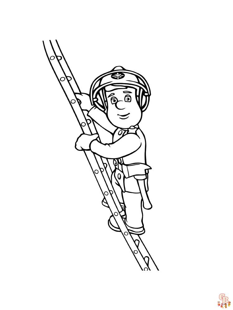 Fireman Sam Coloring Pages 5