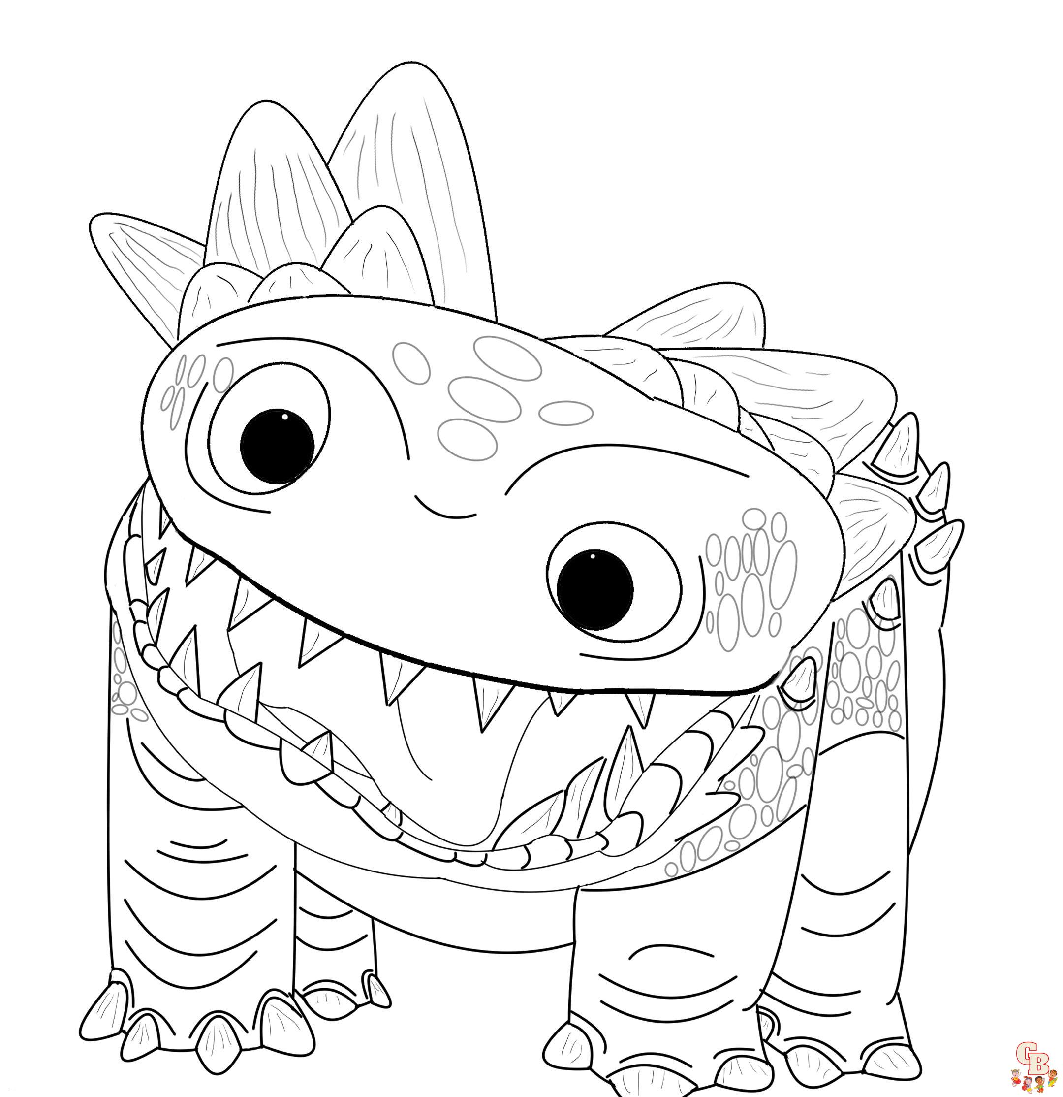 Fortnite Klombo Coloring Pages 1