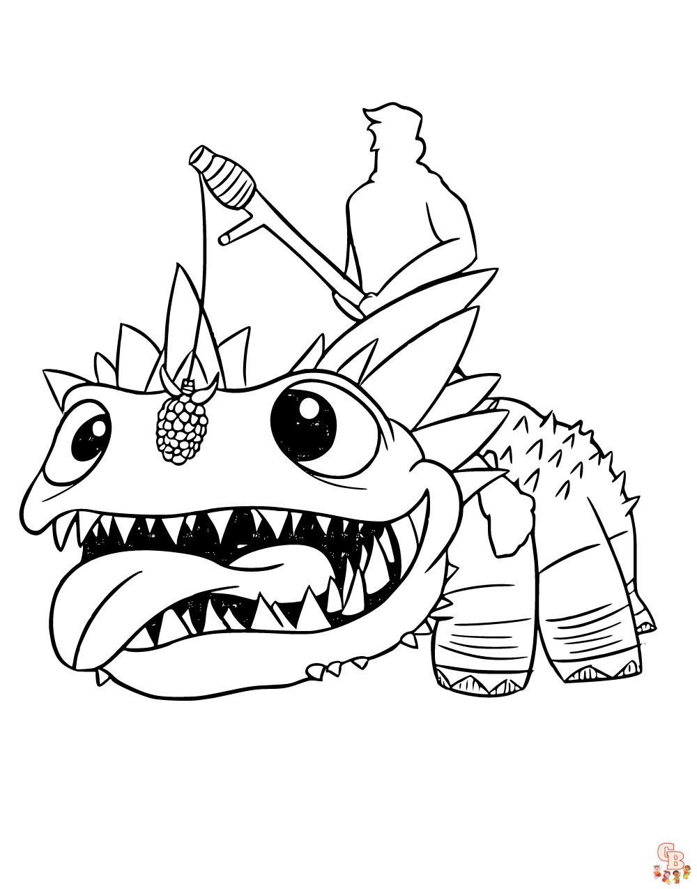 Fortnite Klombo Coloring Pages 7