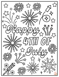 Fourth July Coloring Pages 4