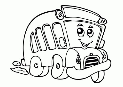 Frank Tayo The Little Bus Coloring Pages: Free Printable Sheets