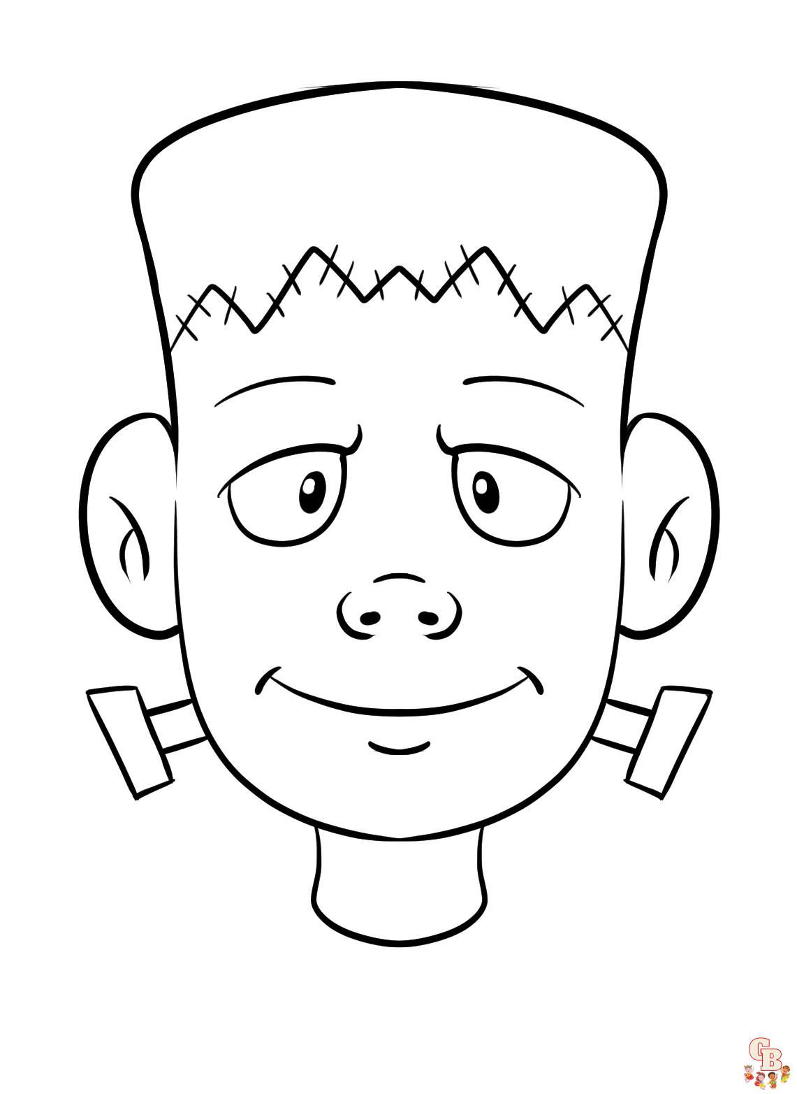 Frankenstein Coloring Pages 1 1