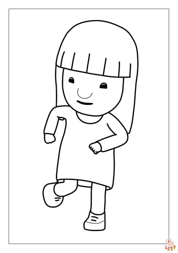 Friends Coloring Pages 1