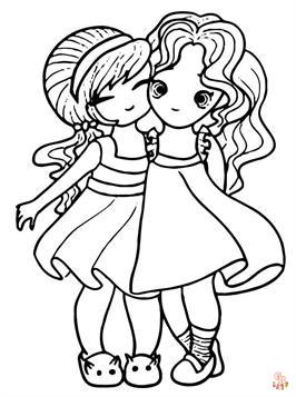 Friends Coloring Pages 2