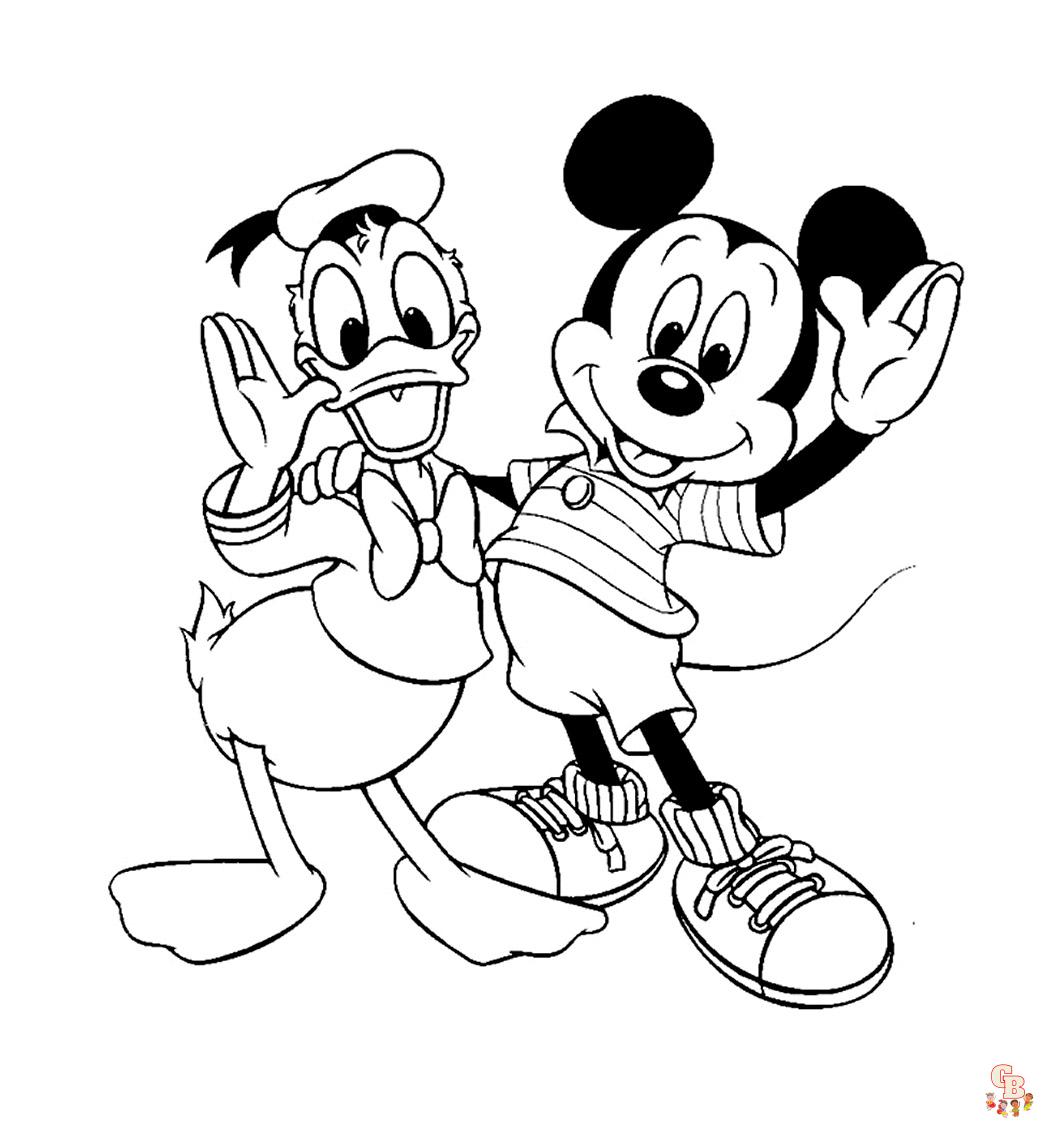 Friendship Coloring Pages 1