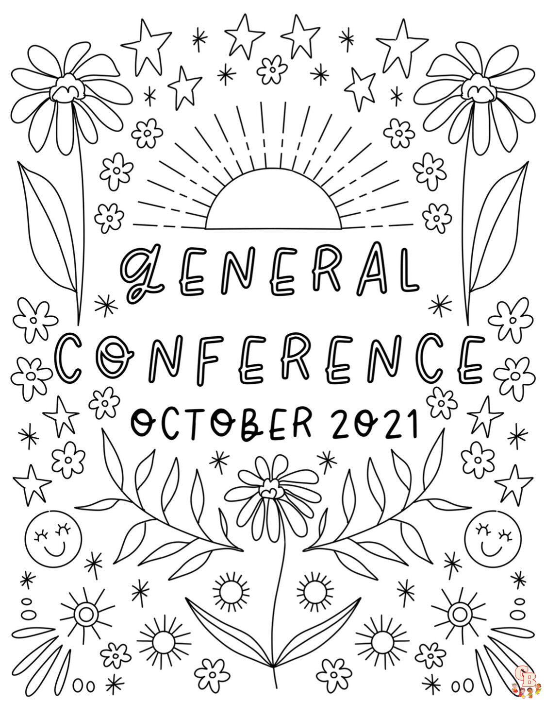 General Conference Coloring Pages 2